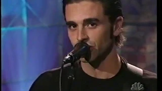 Dashboard Confessional on Leno 2003 Hands Down