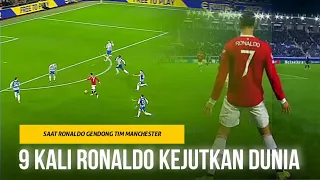 "FAKTA MEMBUKTIKAN"Masih Berani Kritik?? Inilah 9 Moment Ronaldo Gendong Manchester United Sendirian