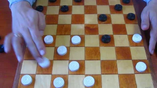 Эффектные комбинации в шашках на чемпионате Европы 2016. Striking combinations in draughts. E C.