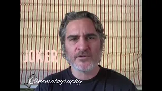 Joaquin Phoenix Joker Interview Footage Video April 2020