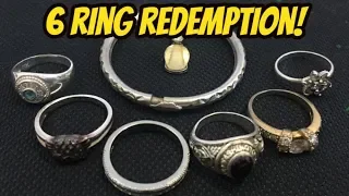 Beach Metal Detecting - 6 Rings in the Scoop