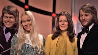 ABBA : Ring Ring (1973) Live Melodifestivlan (Subtitles)