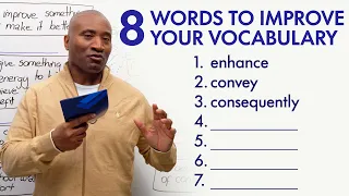 Improve Your Vocabulary: 8 Words for Intermediate English Learners