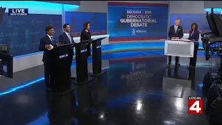 Democratic candidates for Michigan governor debate in Detroit