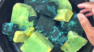 Seeing Green: Colorful Dyed Gym Chalk Crush