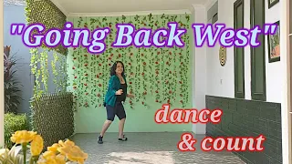 "Going Back West" line dance💃(Dance & Count) choreographed by Caecilia M Fatruan ( INA)