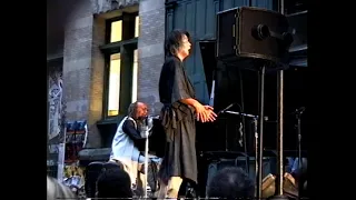 Cecil Taylor performance with butoh dancer Min Tanaka. Soho NYC, September 1994.
