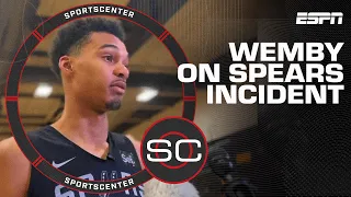 Victor Wembanyama discusses incident regarding Britney Spears and his security | SportsCenter