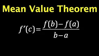 Mean Value Theorem (MVT) for Derivatives ❖ Calculus