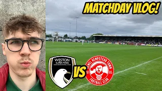 Weston-super-Mare AFC vs Hemel Hempstead Town FC Matchday Vlog @ The Optima Stadium | 2023/24