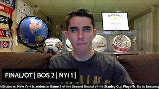 Boston Bruins vs. New York Islanders - Second Round Game 3 (Series tied 1-1)