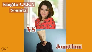 Sangita shuts down caller 'Jonathan' who refuses to pronounce..