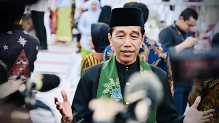Keterangan Pers Presiden Jokowi Usai Buka Acara Istana Berkebaya, Jakarta, 6 Agustus 2023