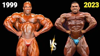 Ronnie Coleman vs Derek Lunsford - 1999 Mr Olympia vs 2023 Mr Olympia