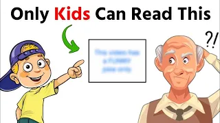 Only Kids Can Read This Joke!! 😳 (Real)