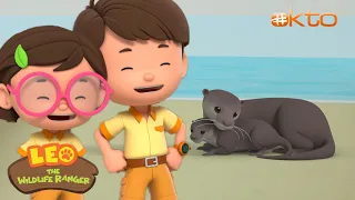 Leo the Wildlife Ranger | This Otter Is LOST, Where Is It's Family?🌿| Full Episode | @mediacorpokto