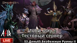 Dragonheir: Silent Gods | S3 День 65 | Иной мир + Тестовый сервер