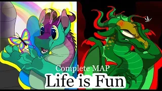 Life is FunBlue and Sundew {Complete Wings of Fire MAP}