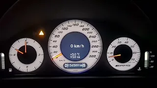 Mercedes CLK 55 AMG | Acceleration | 0-150 Km/h | 367 PS