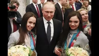 Путин вручил госнаграды победителям Олимпиады в Пхёнчхане