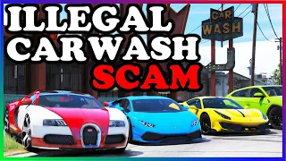 GTA 5 Roleplay - FAKE CAR WASH SCAM | RedlineRP