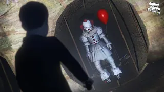 I Found PENNYWISE From IT at 3:00AM in GTA 5 | Clown Horror Gameplay | Lovely Boss