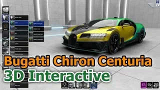 Bugatti Chiron Centuria - Mansory (3D interactive)