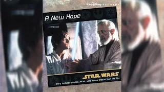 1997 Star Wars A New Hope Read-Along Story Book and Cassette