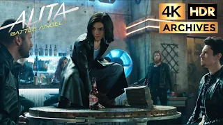 Alita: Battle Angel [ 4K - HDR ]  ● Part 2 of 2 ● Bar Fight (2019)