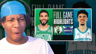 CRAZY OVERTIME FINISH! Lvgit Reacts To CELTICS at HORNETS | FULL GAME HIGHLIGHTS | November 20, 2023