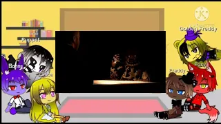 Fnaf 1+puppet react to interview with springtrap