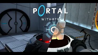 Portal With RTX Full Walkthrough (All Puzzles | DLSS 3)