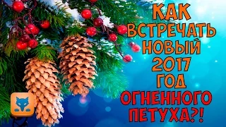 КАК ВСТРЕЧАТЬ НОВЫЙ 2017 ГОД ПЕТУХА?!