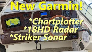 New Garmin Electronics Installation - Sea Ray Sundancer