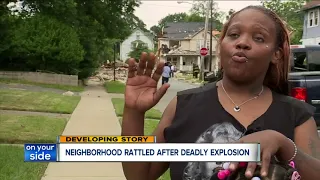 One person dead after house explosion in East Cleveland