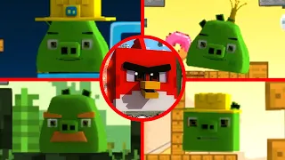 Angry Birds Minecraft - All Bosses (Boss Fight) 1080P 60 FPS
