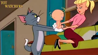 Tot Watchers 1958 Tom and Jerry Cartoon Short Film