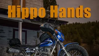 How To Keep Your Hands Warm | Testing Out the New Hippo Hands Backcountry Motorcycle Hand Covers