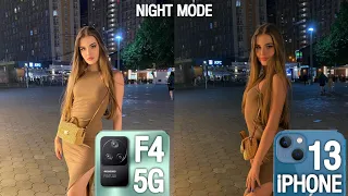 Poco F4 5G VS iPhone 13 Night Mode Camera Test