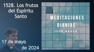 MEDITACIÓN de HOY VIERNES 17 de MAYO 2024 | EVANGELIO DE HOY | DON JOSÉ BRAGE | MEDITACIONES DIARIAS