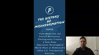 The History of Misinformation