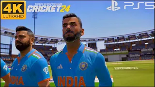 Cricket 24 PS5 Gameplay | India Vs Pakistan At The Wankhede Stadium!
