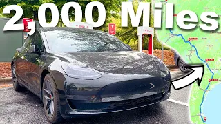 Taking My Tesla Model 3 Performance on a 2,000 Mile Road Trip! - Part 2