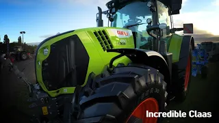 2021 Claas Arion 650 6.8 Litre 6-Cyl Diesel Tractor (175/185HP) with Lemken Plough