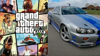 Gta 5 Online - Nissan Skyline z Rychle a zbesile 2 CZ