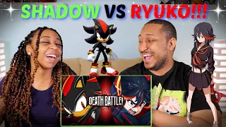 Death Battle! "Shadow VS Ryuko (Sonic the Hedgehog VS Kill la Kill)" REACTION!!!