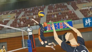 Haikyuu!! Season 2 | Hinata and Kageyama Quick Attack Moments 🔥