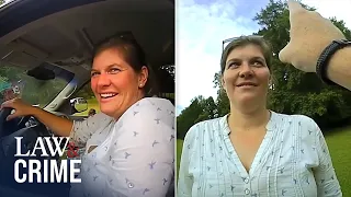 Woman Smiles After Admitting to Drinking Before Driving, Dodging DUI