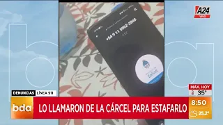 📱 Lo llamaron de la cárcel para estafarlo y los chicaneó