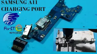 Samsung A11 USB type C charger port replacement repair #shorts #repair